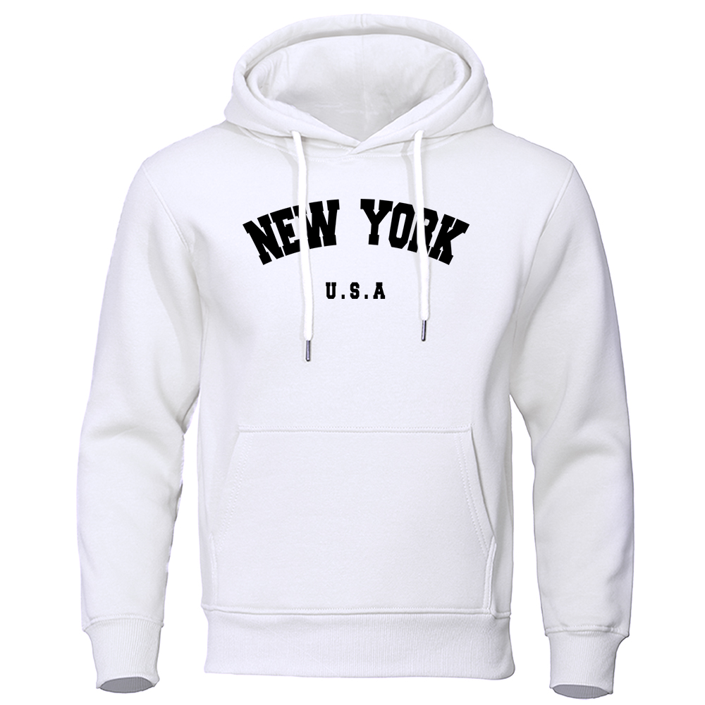 Men'S Fashion New York - NEW YORK Letter U.S.A City Print