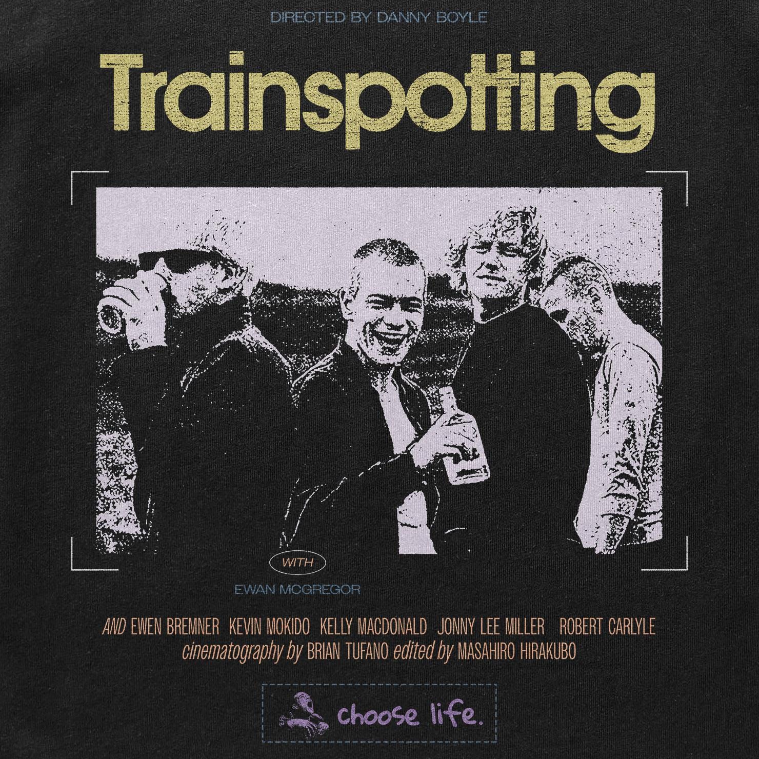 Trainspotting Movie Poster  Co - огляд і ціна Poster Men Fashion