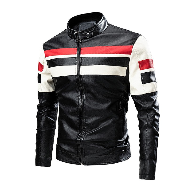Men Stand Collar Moto Leather  - огляд і ціна Men'S Fashion Videos
