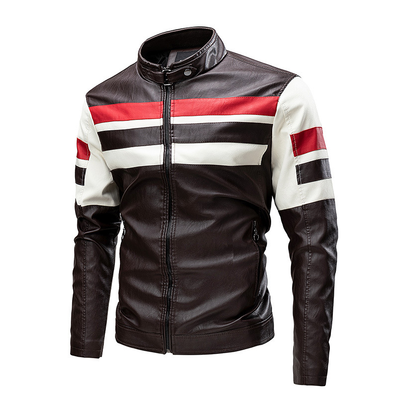 Men Stand Collar Moto Leather  - огляд і ціна Men'S Fashion Videos