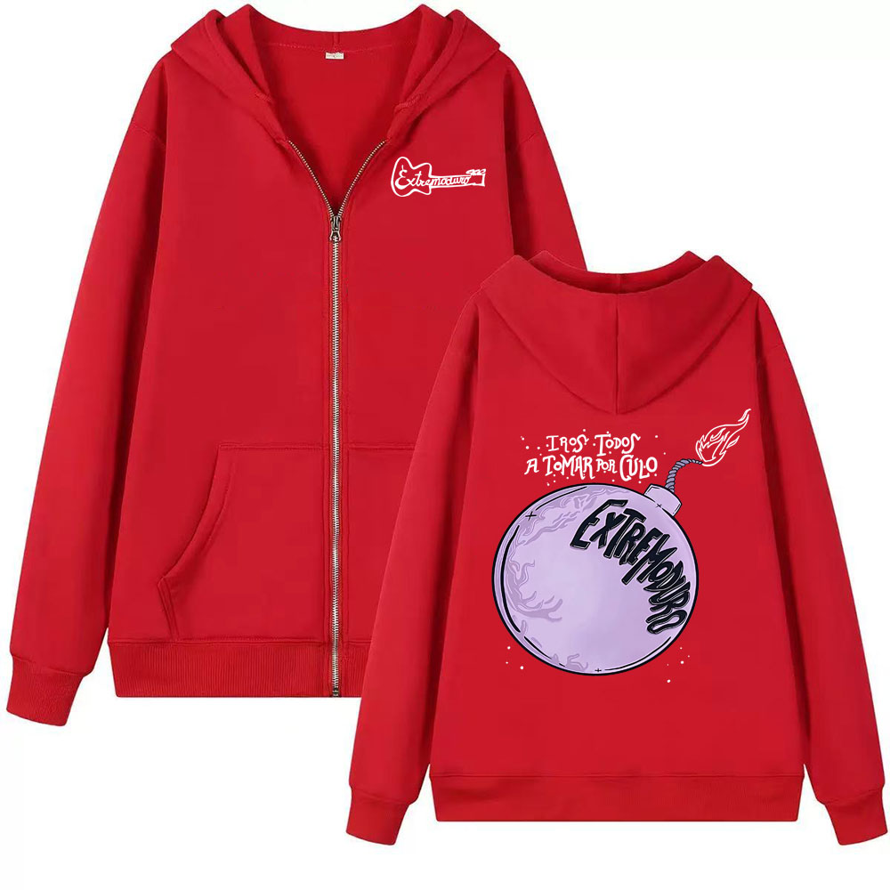 Band Extremoduro Album 2026 To - огляд і ціна Mens Fashion Zip Up Hoodies