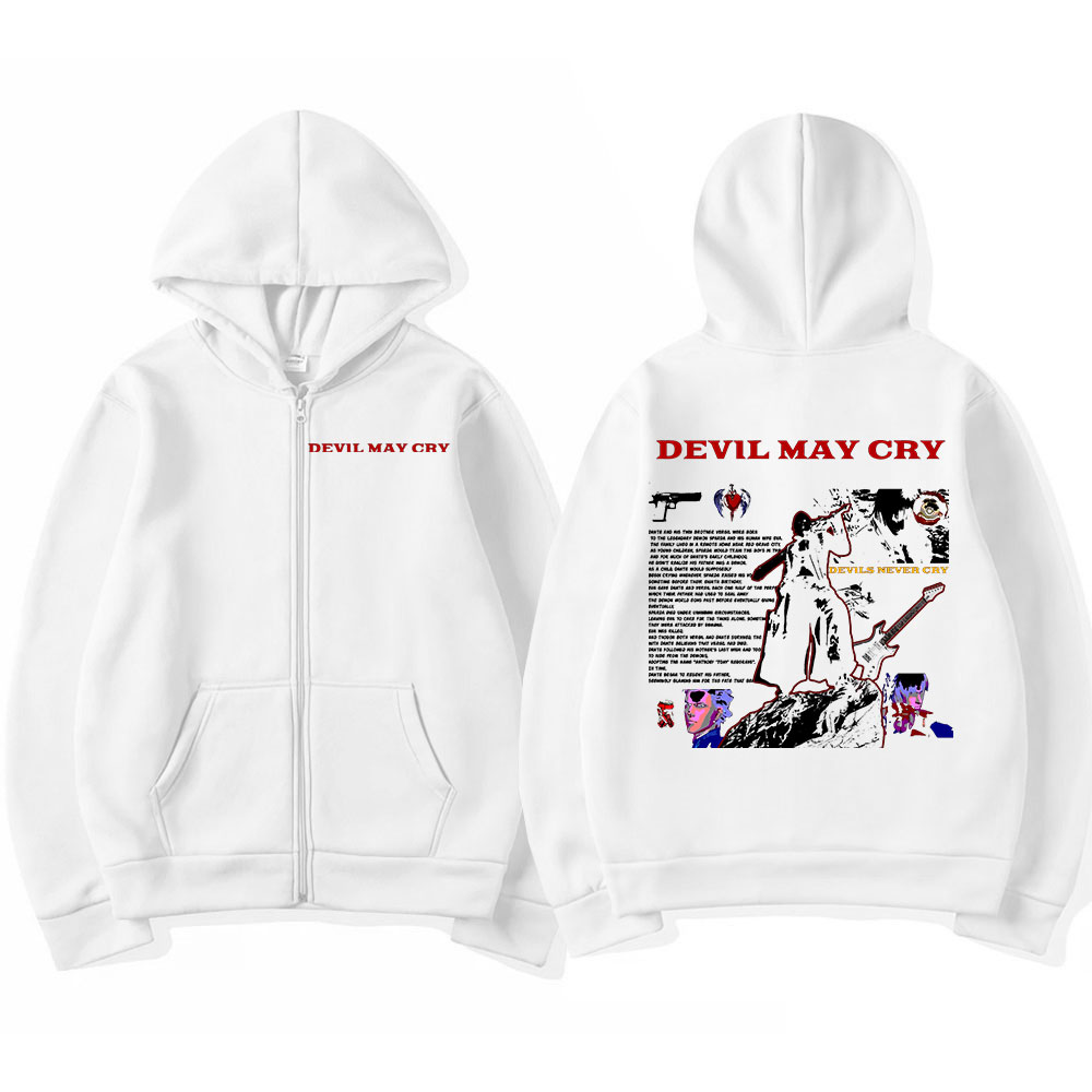GAME Devil May Cry Dante Vergi - огляд і ціна Mens Fashion Zip Up Hoodies