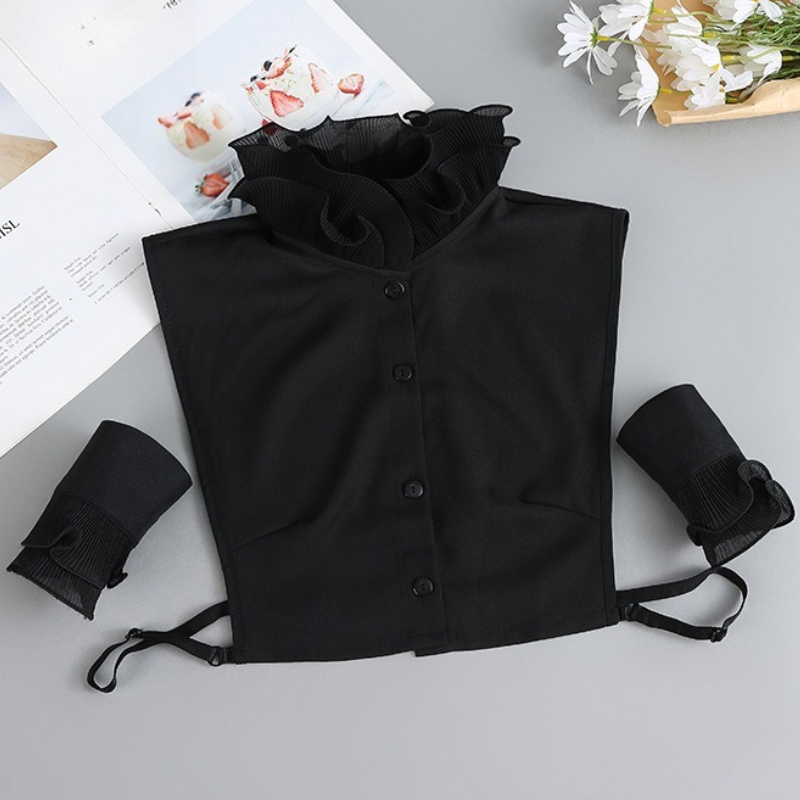Ruffle Stand Fake Collar + Fak - огляд і ціна Mens Fashion Summer