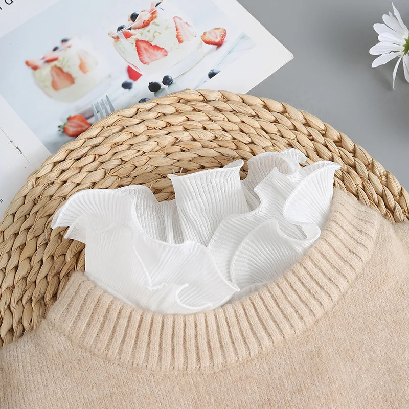 Ruffle Stand Fake Collar + Fak - огляд і ціна Mens Fashion Summer