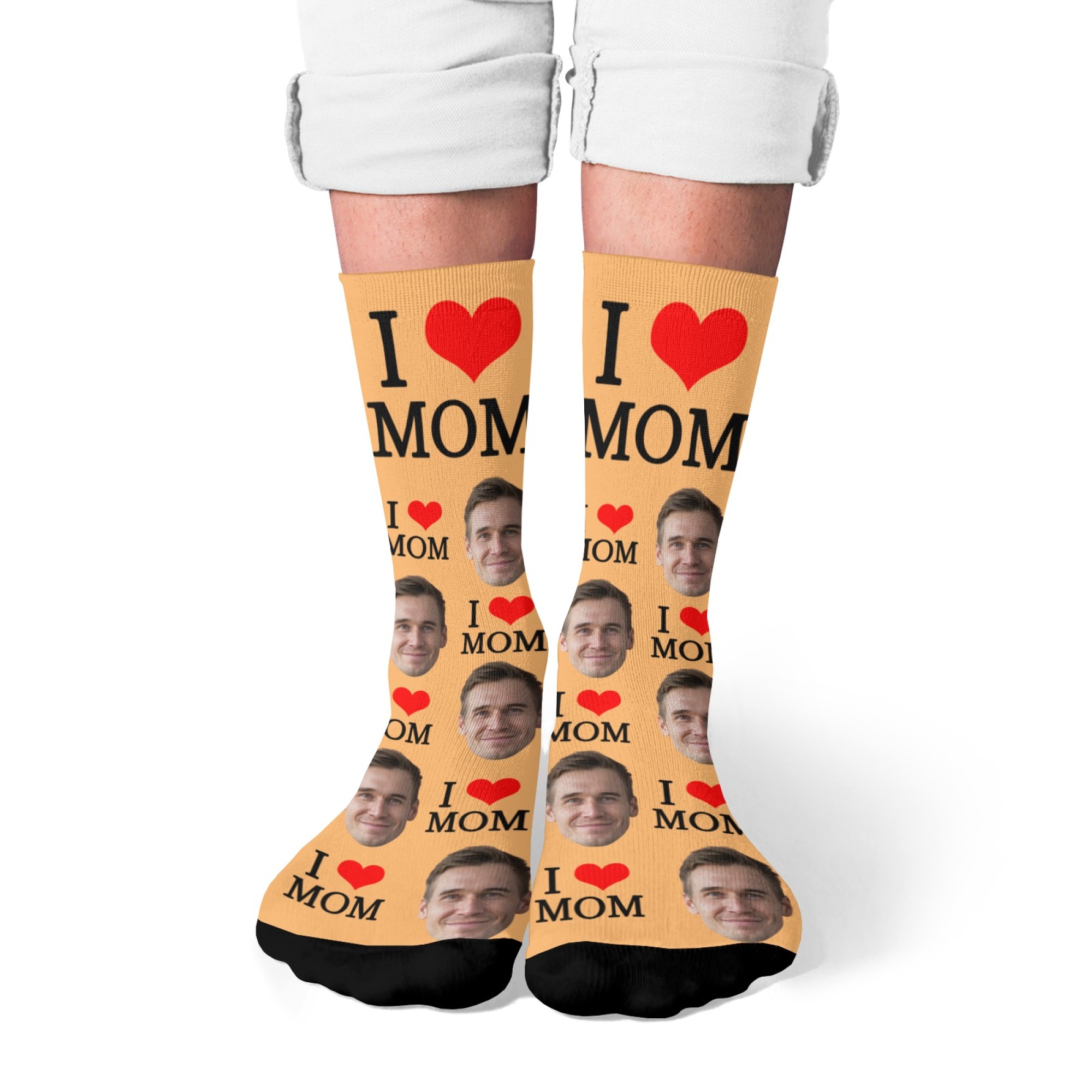 Custom Face Socks Personalized - огляд і ціна Socks Ankle Men