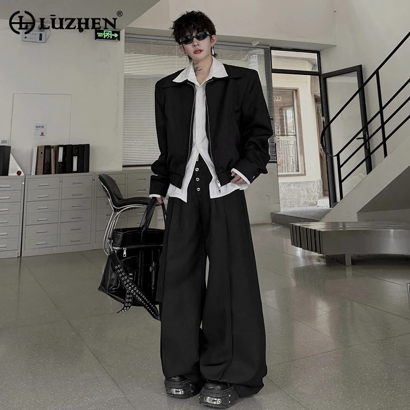 LUZHEN 2026 Autumn Double Laye - огляд і ціна Mens Fashion Clothes