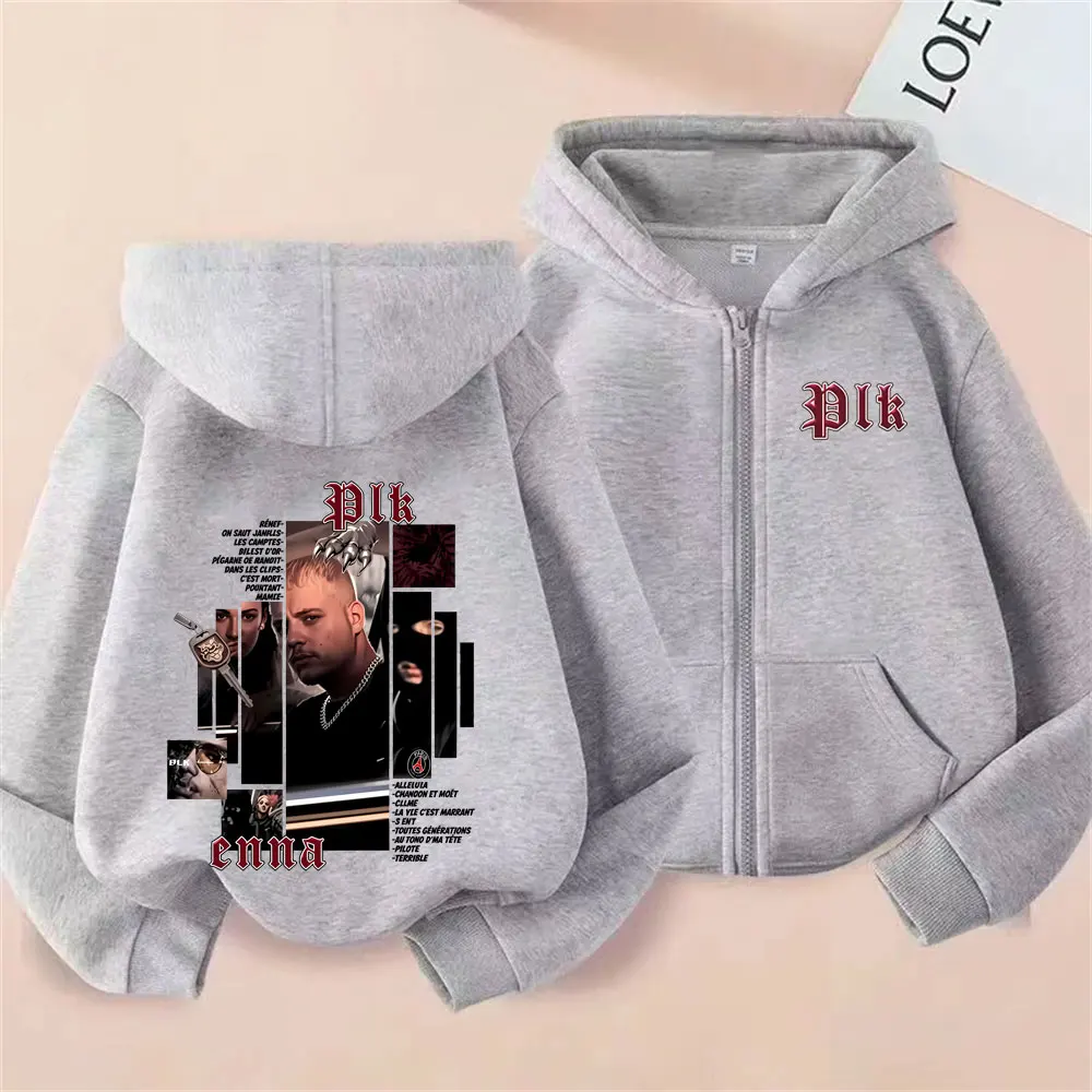 Rapper Plk Album Cover Graphic - огляд і ціна Mens Fashion Zip Up Hoodies