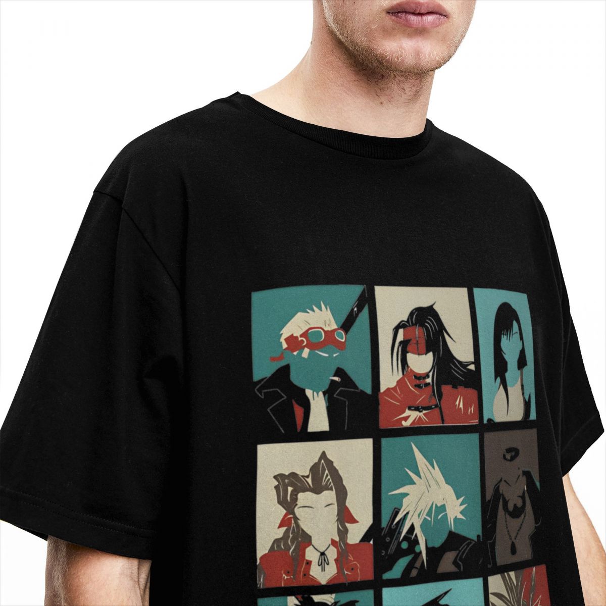 Fantasy Final 7 T-Shirt Mens G - огляд і ціна Poster Men Fashion