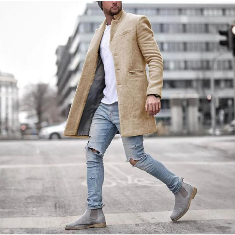 KIDWHXR Autumn Winter Mid Leng - огляд і ціна Men'S Fashion X